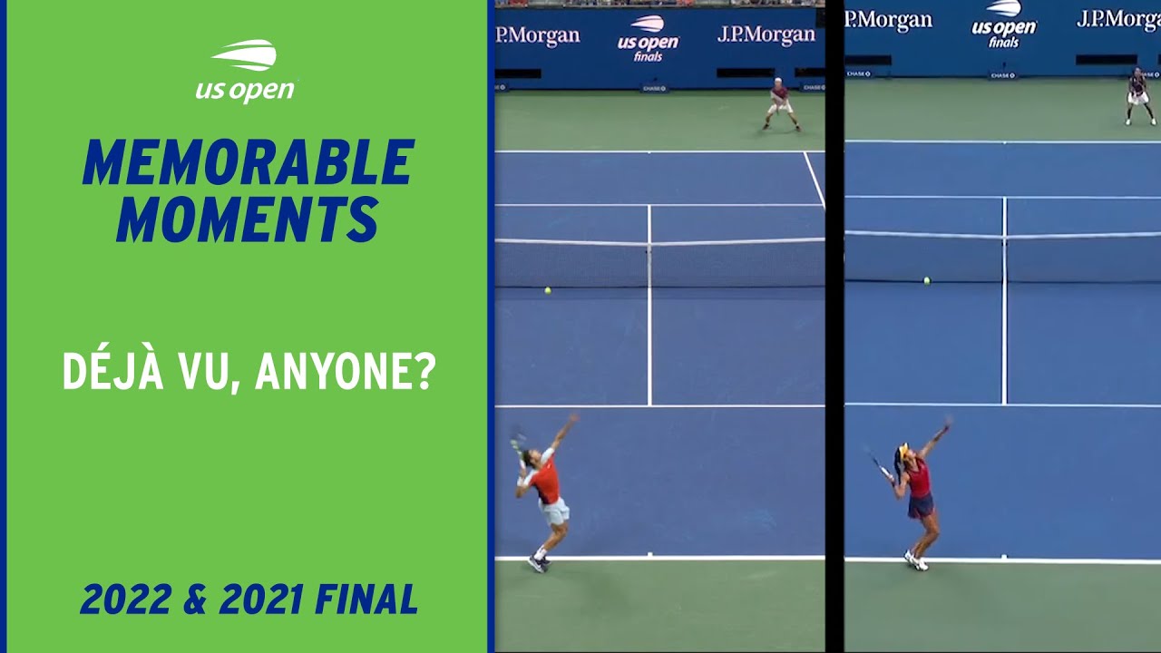 Alcaraz & Raducanu's Championship Points Side By Side | US Open