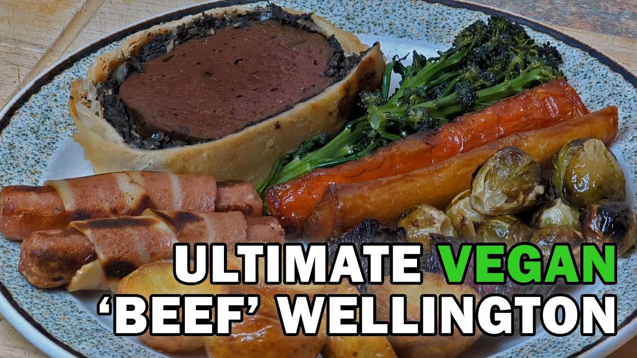 Ultimate Seitan Beef Wellington With Mushroom Duxelle