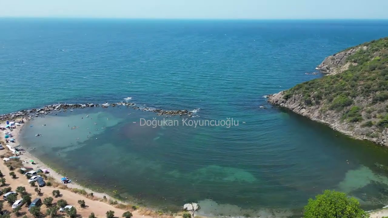 4K Bursa, Mudanya, Tirilye, Fatih Camisi, Dereköy Kilisesi Drone ile havadan görüntüleri