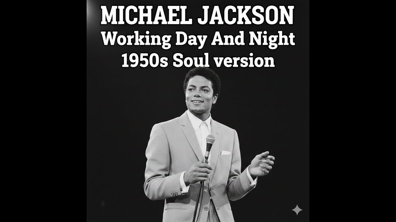 MICHAEL JACKSON Working Day And Night (1950s A.I Soul Reimagined Version)