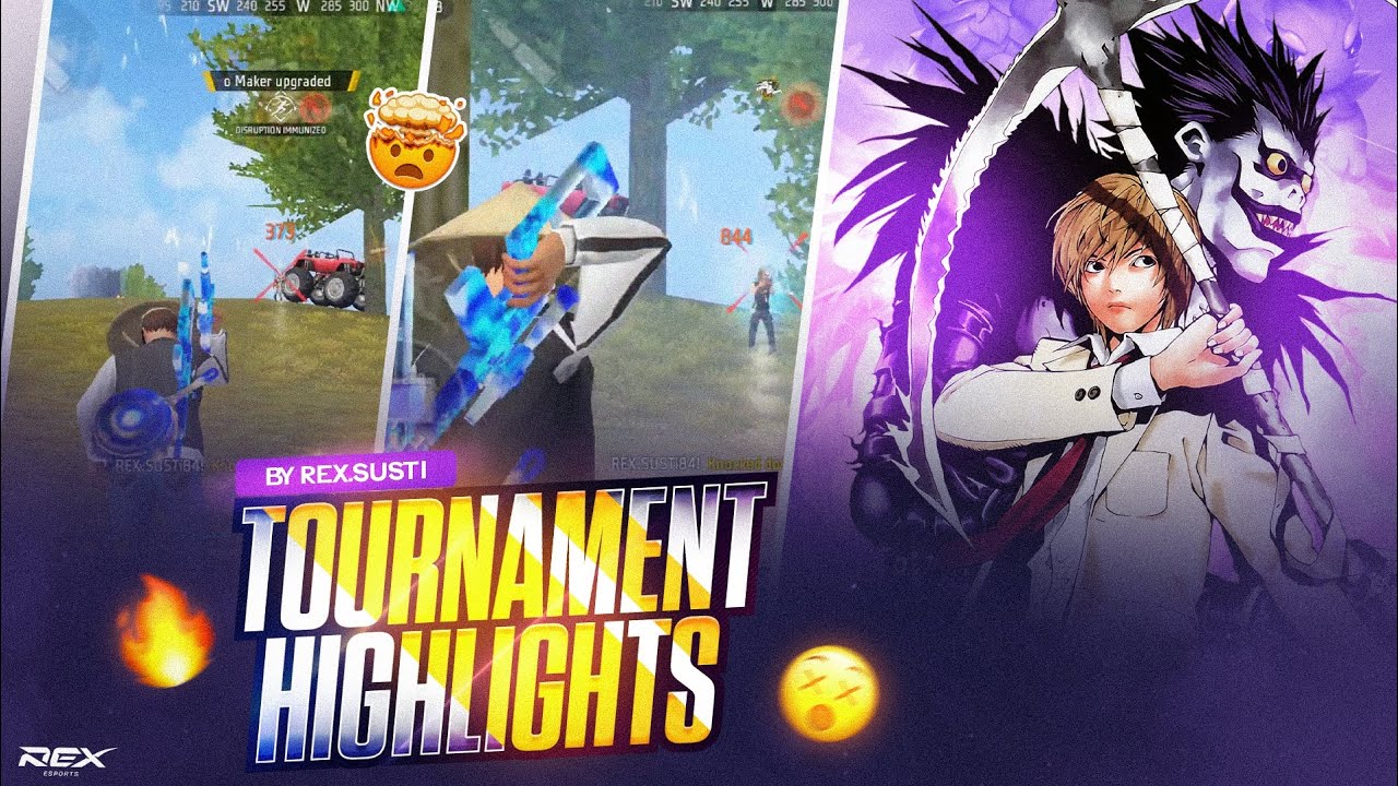 TOURNAMENT HIGHLIGHT VIDEO BY REX. SUSTi84! || TEAM REX.ESP WITH MI NOTE 13 PRO