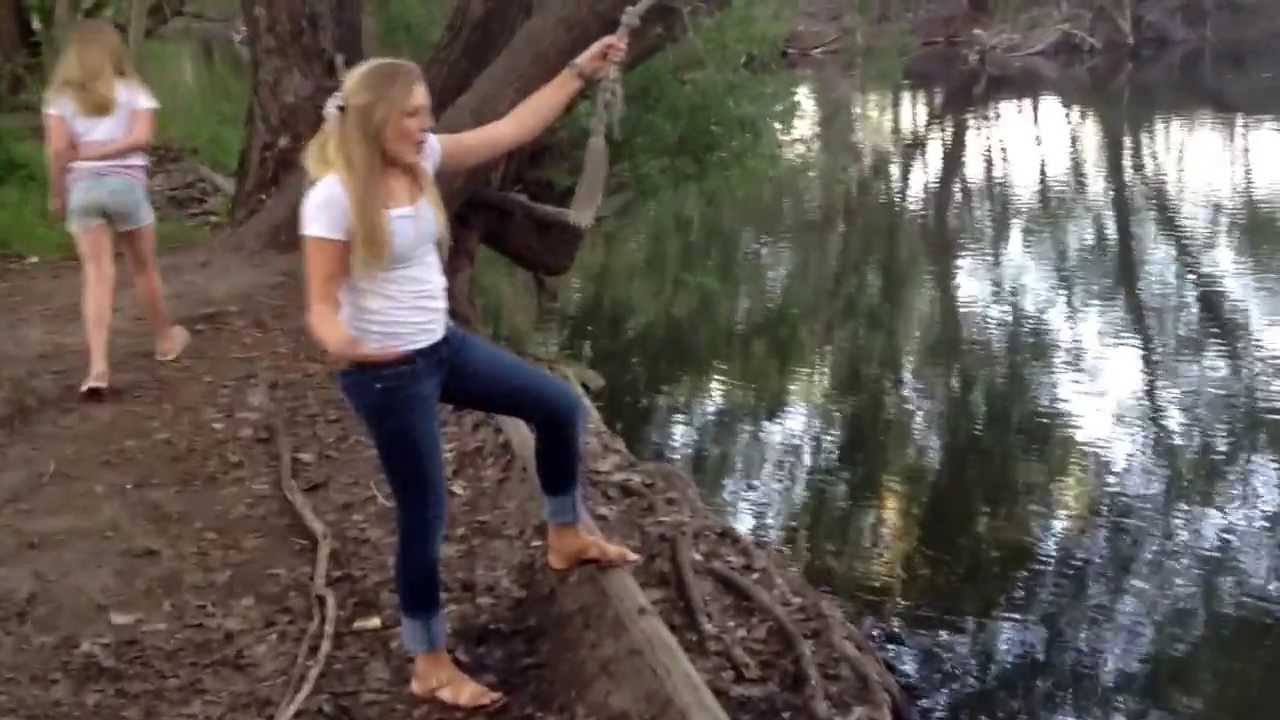 Fell into the river. Fail!
