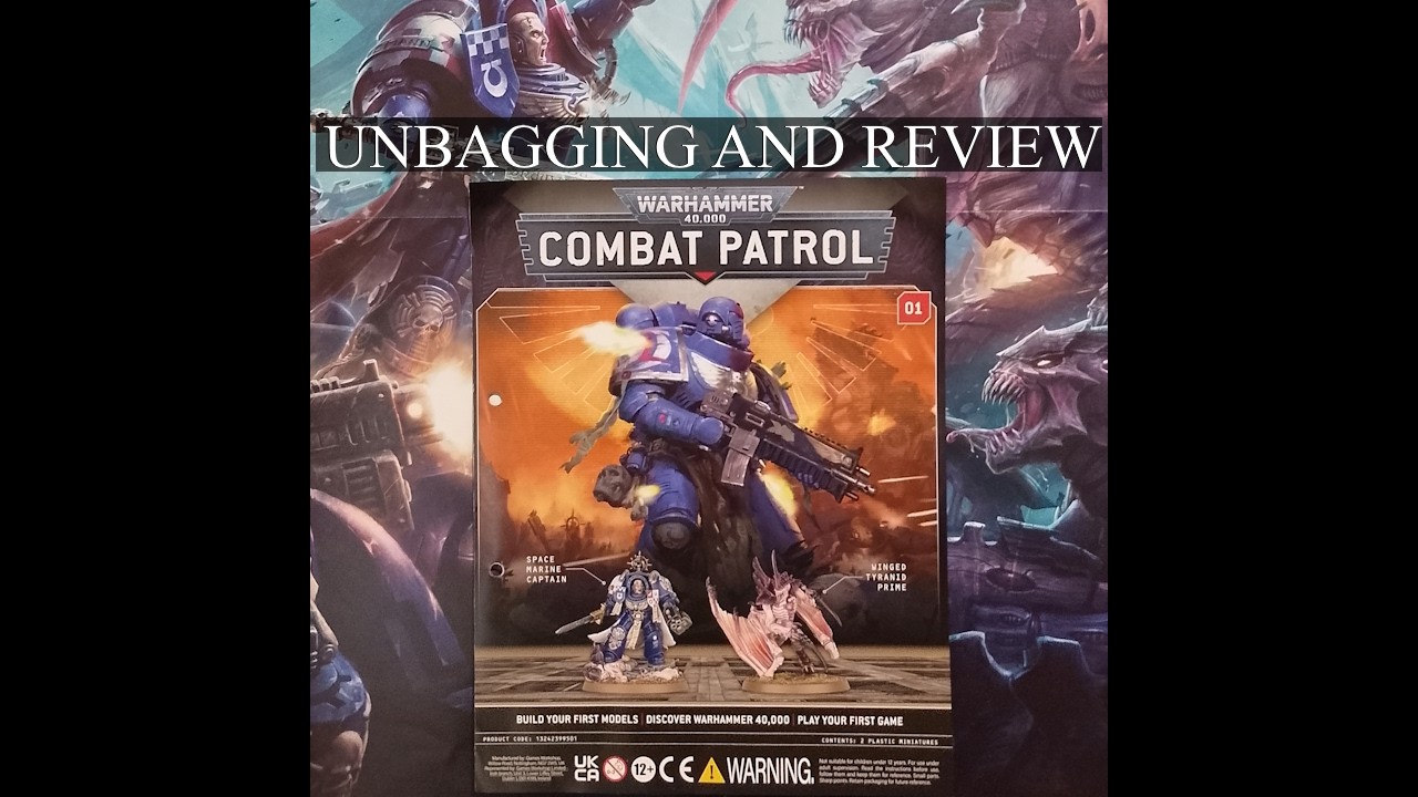 Warhammer combat patrol magazine issue 1 unboxing and review