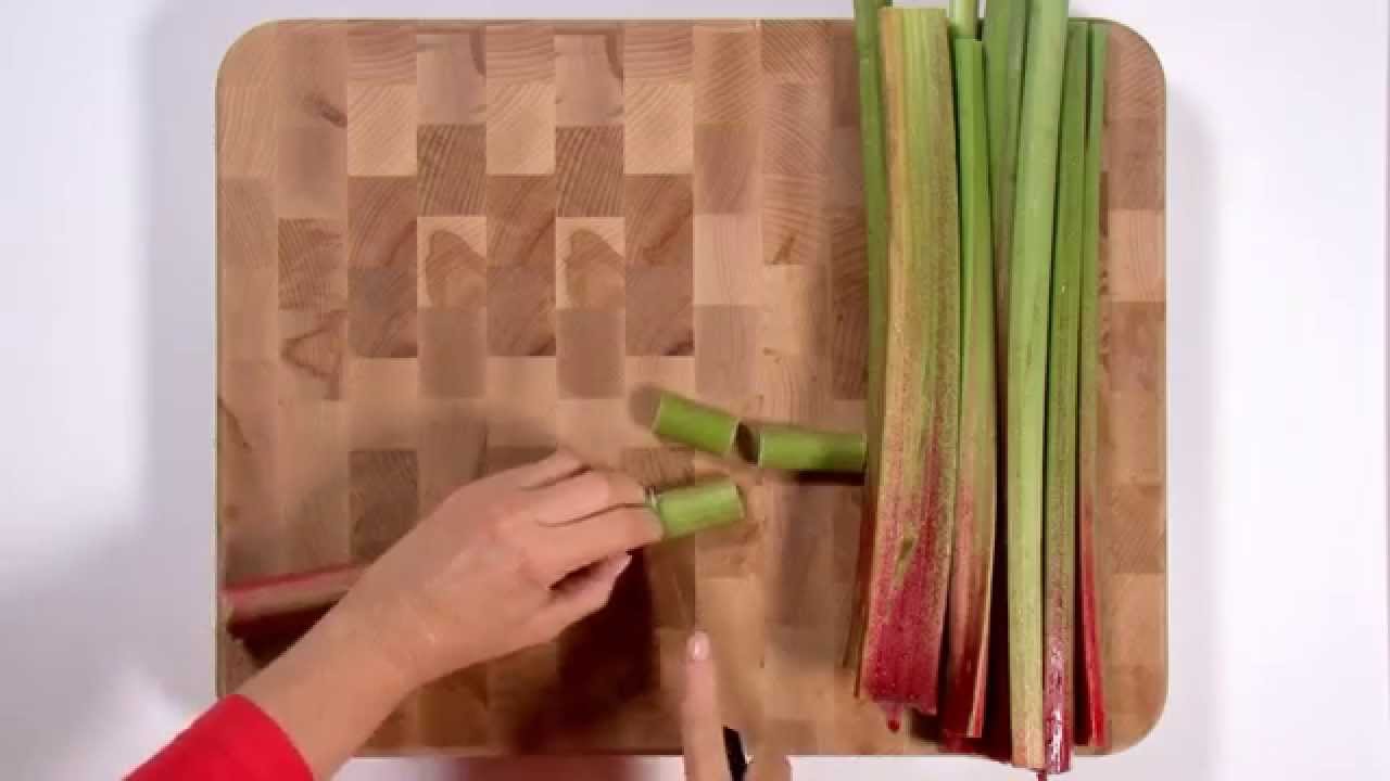 Instructievideo: Rabarber bereiden