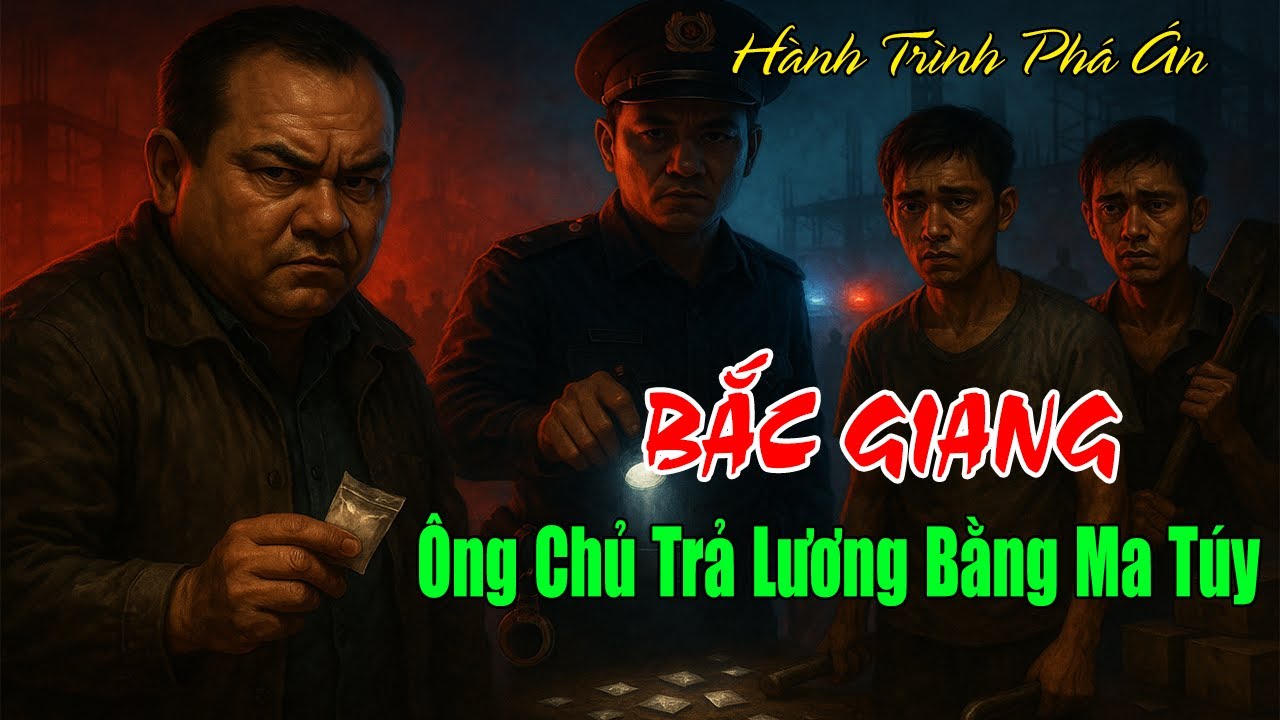 KINH HOÀNg: Ông Chủ Bắc Giang Trả Lương Công Nhân Bằng Ma T.úy | Truyện Phá Án