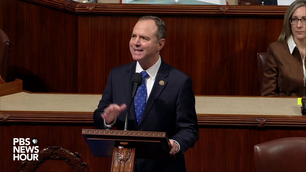 WATCH: Rep. Schiff's full statement ahead of impeachment vote | Trump's first impeachment