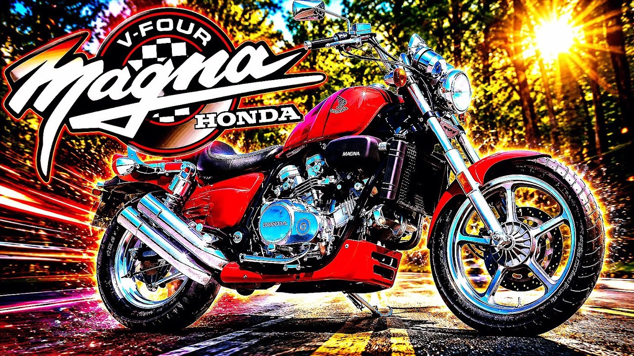 The Japanese 'muscle bike' that destroyed Harley (Hidden V4 of the VF750) | Honda Magna