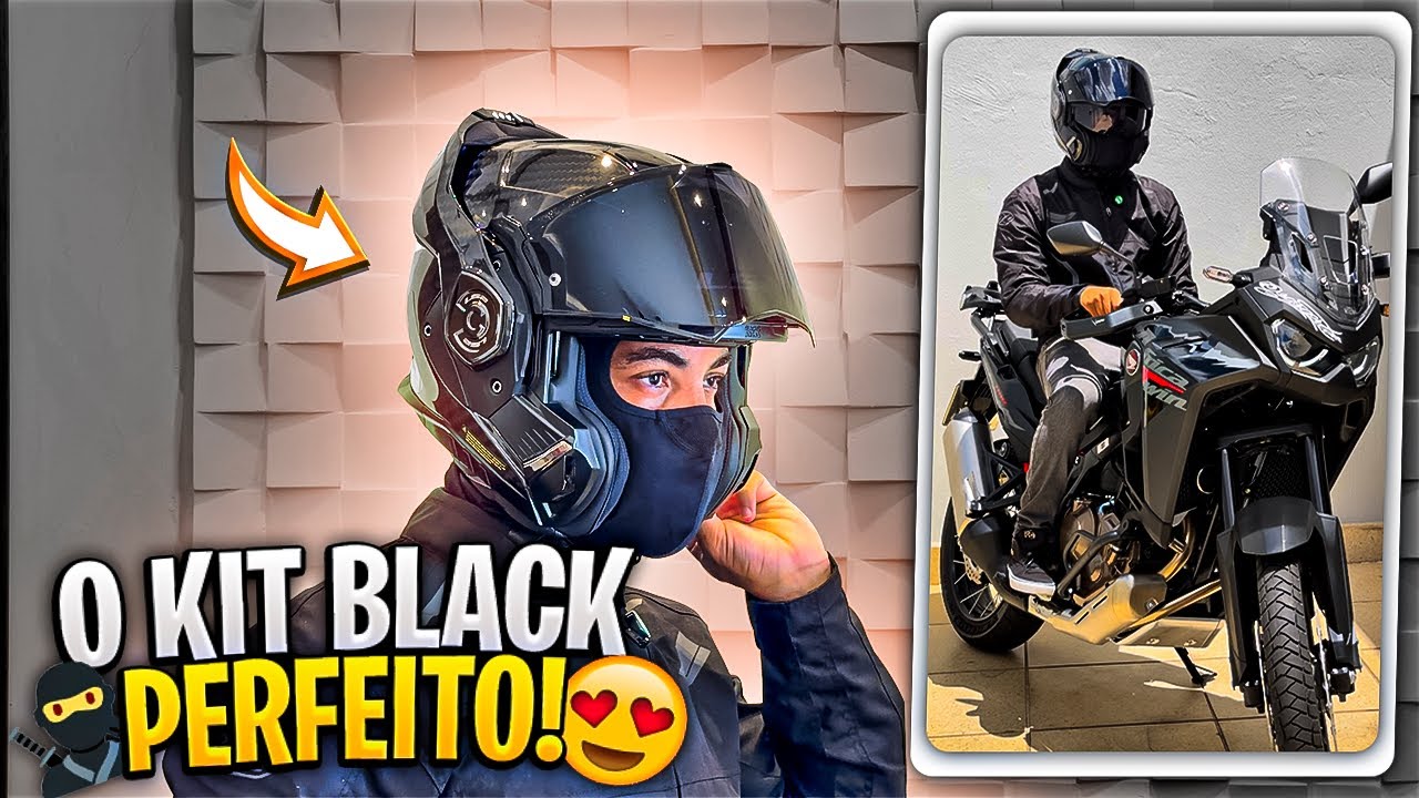 O KIT PERFEITO LS2 ADVANT x CARBON E AFRICA TWIN | O CAPACETE MAIS DESEJADO🥷🇿🇦