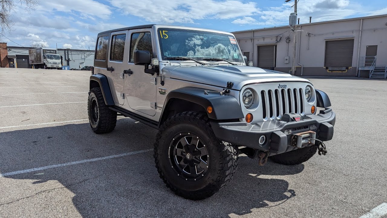 Wholesale Auto Auction Car #15 K8922-2 2012 Jeep Wrangler 3/11/26