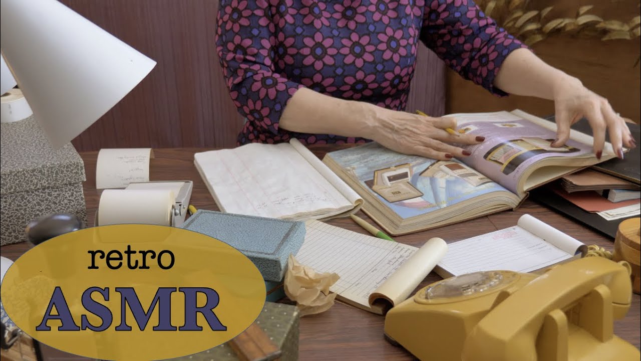 Phone Catalog Shopping, 1964 ✨ Retro ASMR ✨ Page Turning & Writing in Pencil (Soft Spoken)
