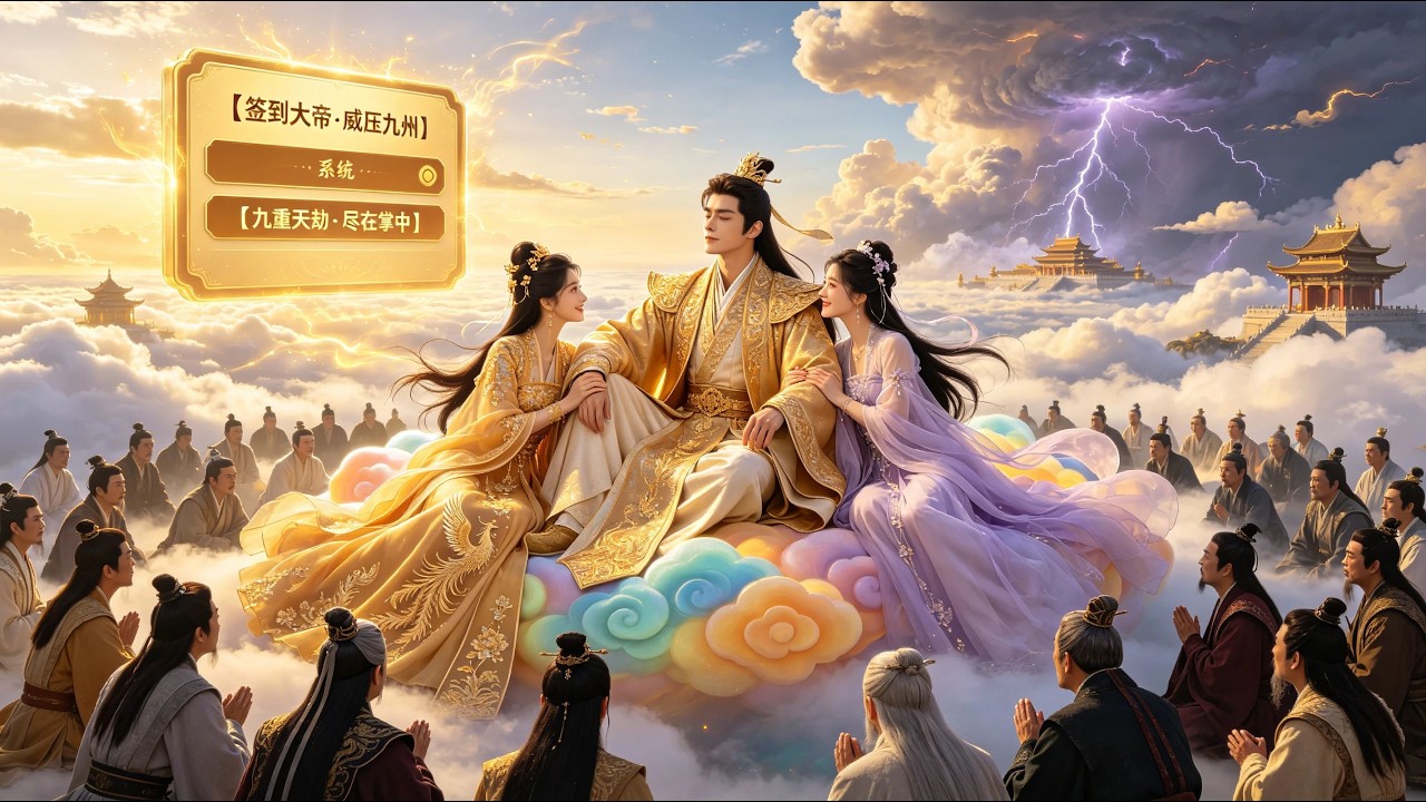 [Multi SUB] （全集）现代小伙穿越玄幻世界绑定躺平签到系统，天天躺睡修成绝世大帝，被逼下山收下两个受尽世人冷眼的废柴徒弟！#最火短剧推荐 #短剧全集 #精彩大陆短剧