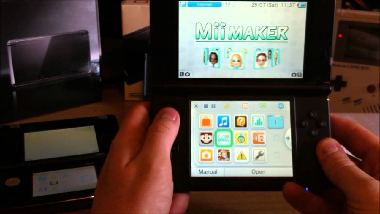 Nintendo 3DS XL (UK) Unboxing & Comparison