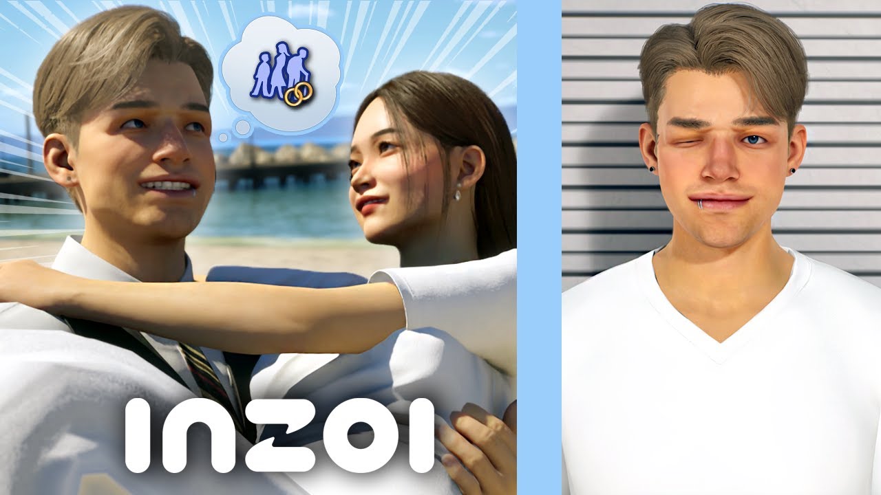 Он ЕЛЕ успел на нашу свадьбу! (Игровой процесс Inzoi)