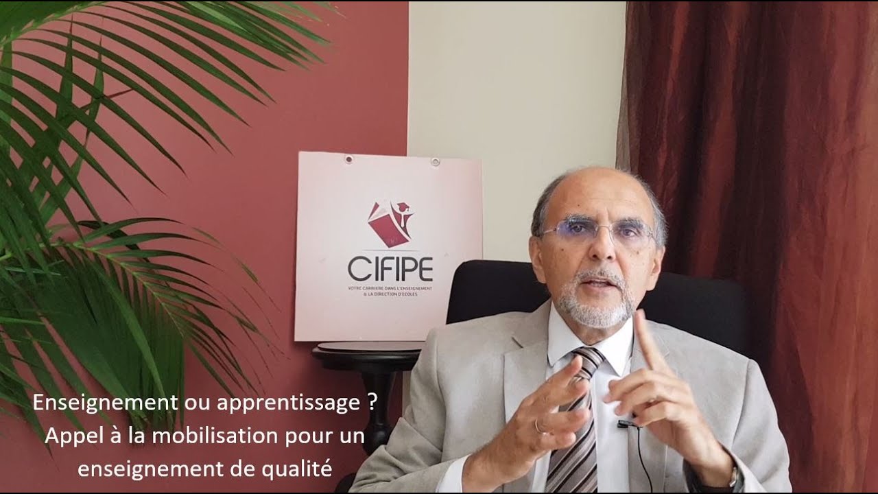 Enseignement ou apprentissage? - Abderrahmane LAHLOU