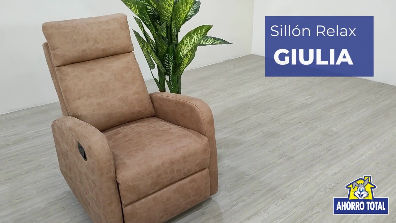 Video descriptivo de sill&oacute;n relax reclinable Giulia