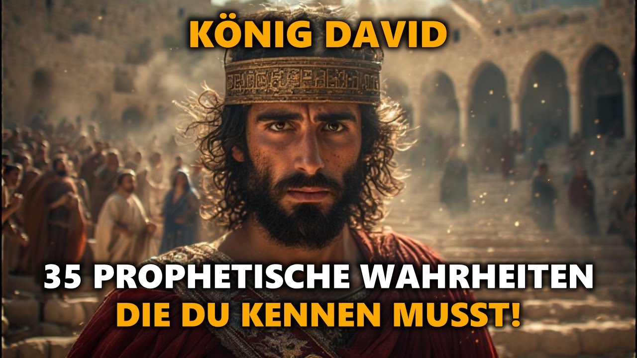 DIE VOLLSTÄNDIGE GESCHICHTE VON KÖNIG DAVID — 35 PROPHETISCHE WAHRHEITEN, DIE DU KENNEN MUSST! ✝️🔥