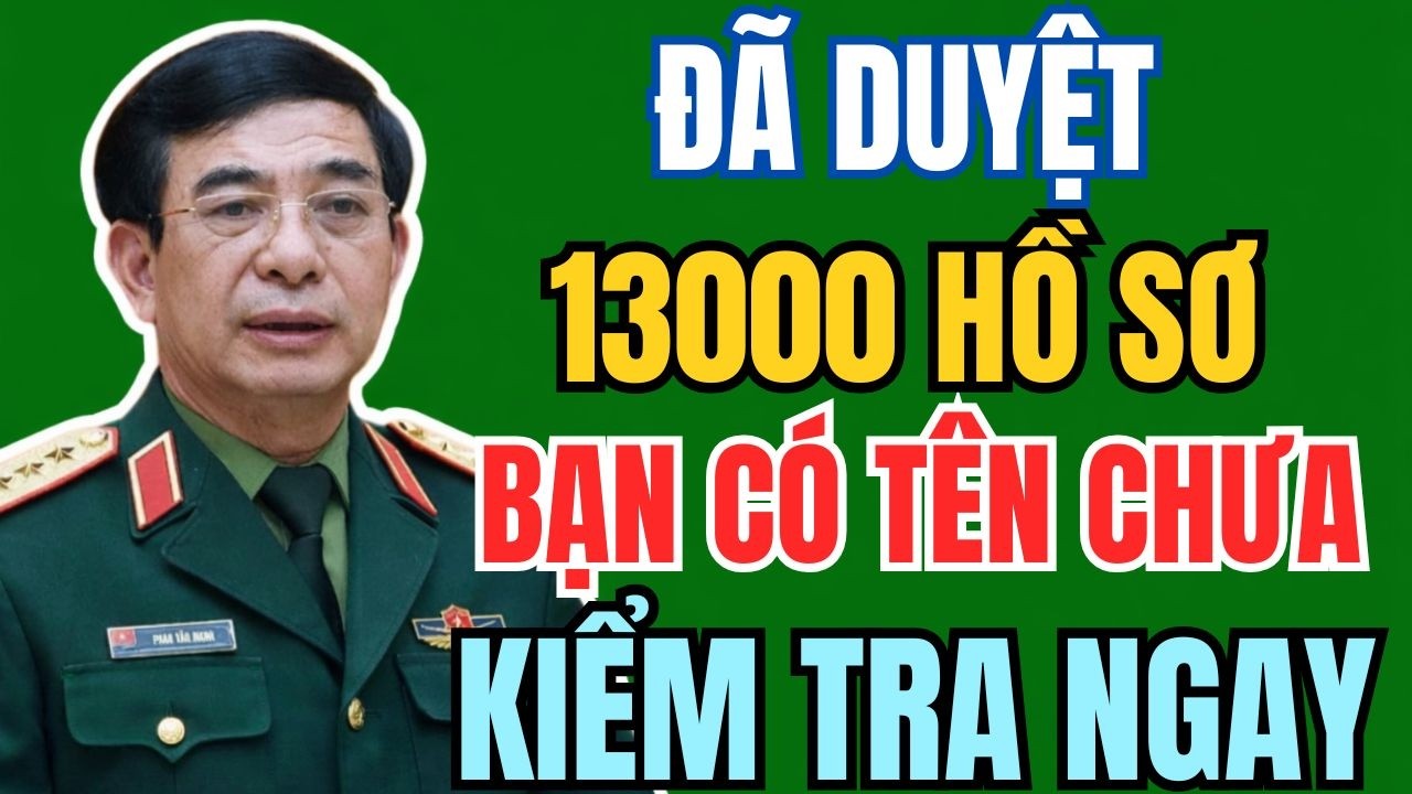 Danh sách 13.000 người: Bạn đã kiểm tra chưa ?