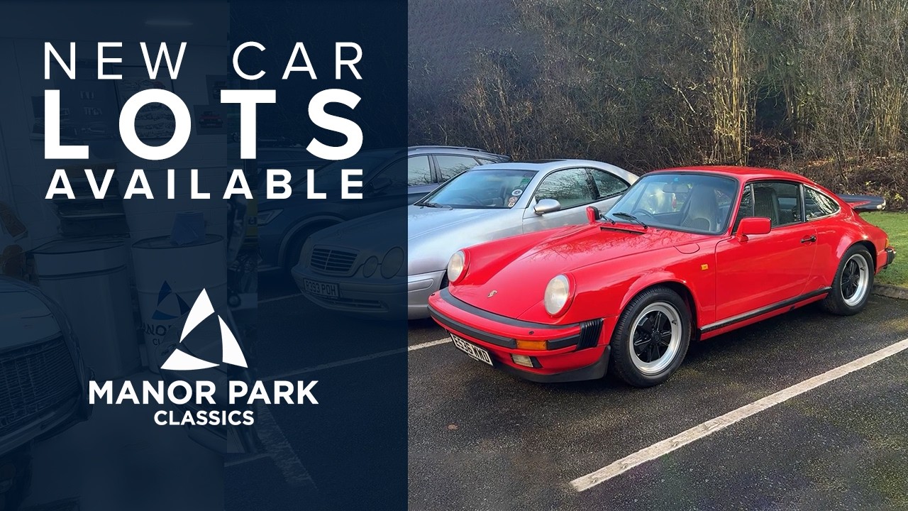 Weekly Car Update - Manor Park Classics