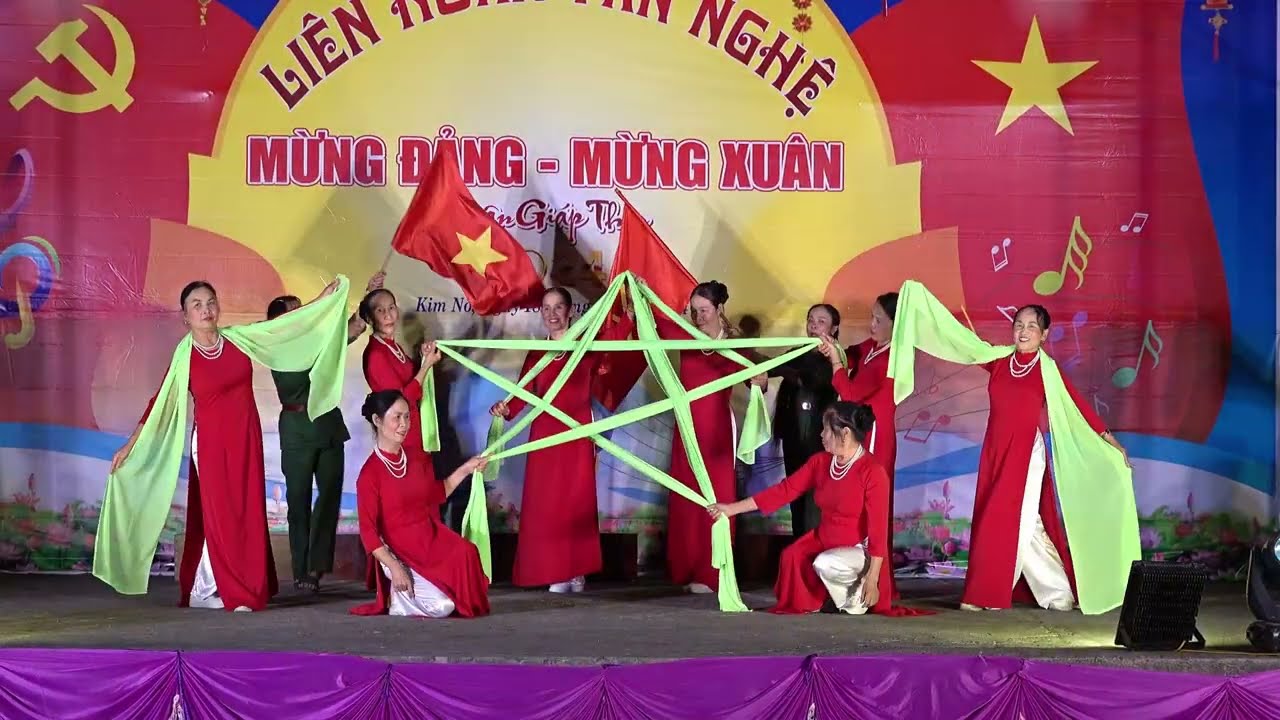 Lời ca mừng Đảng mừng xuân - Dưỡng sinh thôn Đông - Giao lưu 