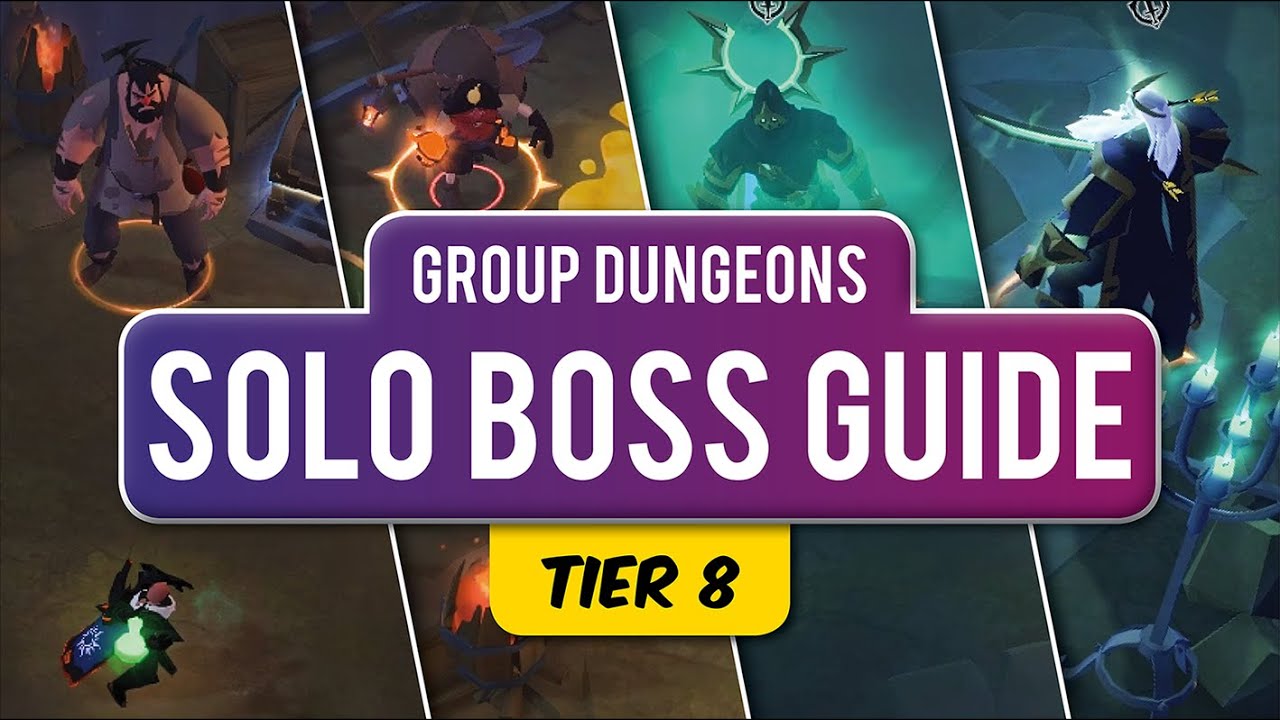 SOLO BOSS GUIDE | Group Dungeons | Tier 8 | Albion Online