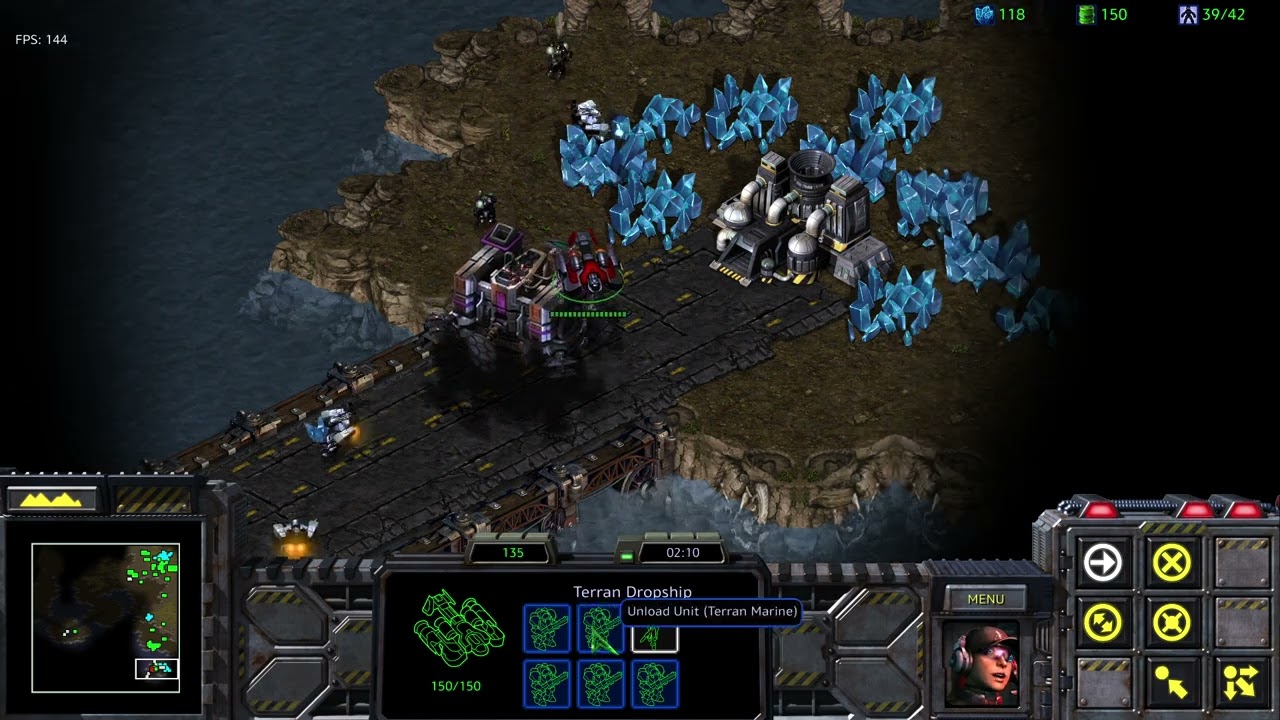 SPEEDRUN - StarCraft - T05 'Revolution' in 4:18.167 (04:18 IGT)