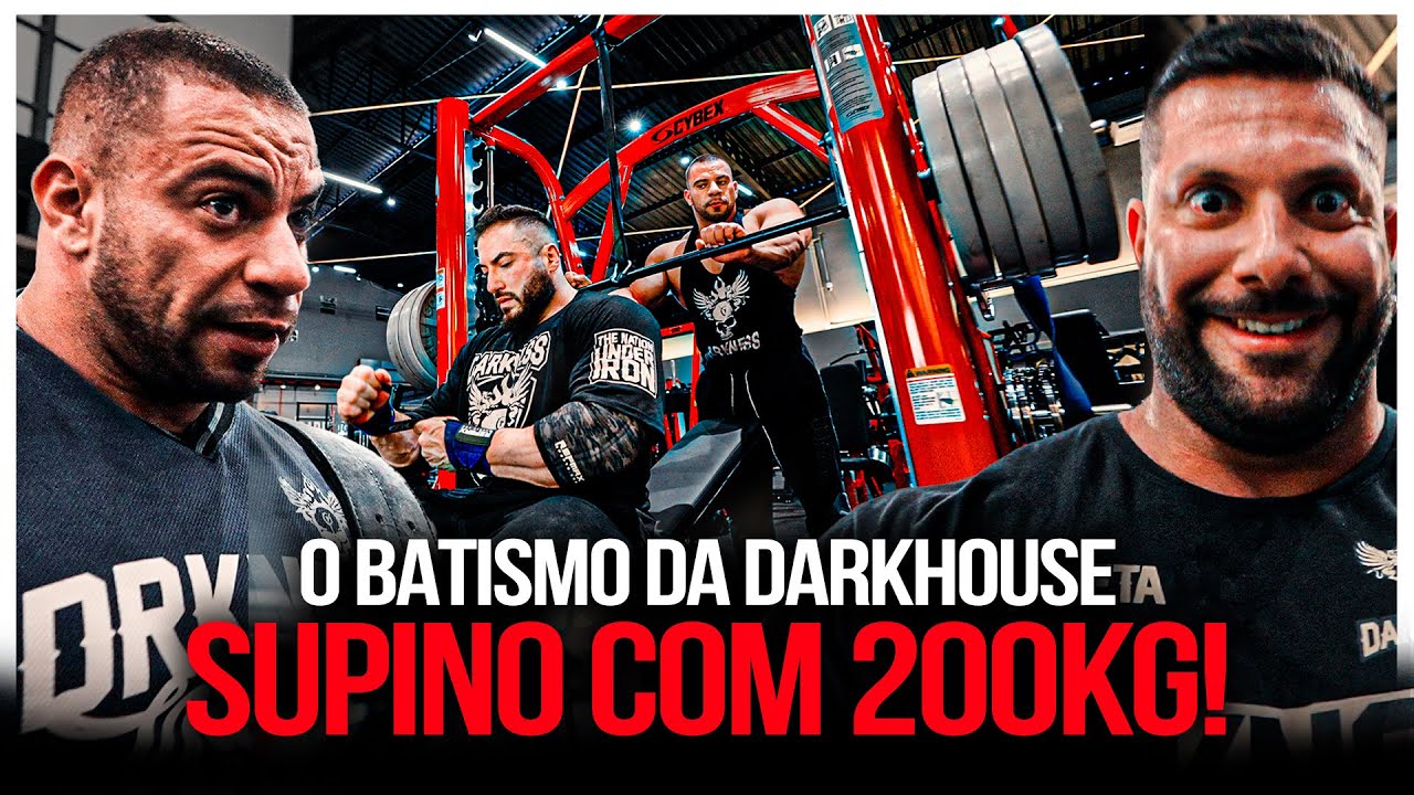 O PRIMEIRO TREINO NA DARKHOUSE!! | NINJA, PERES E VITOR LIMA