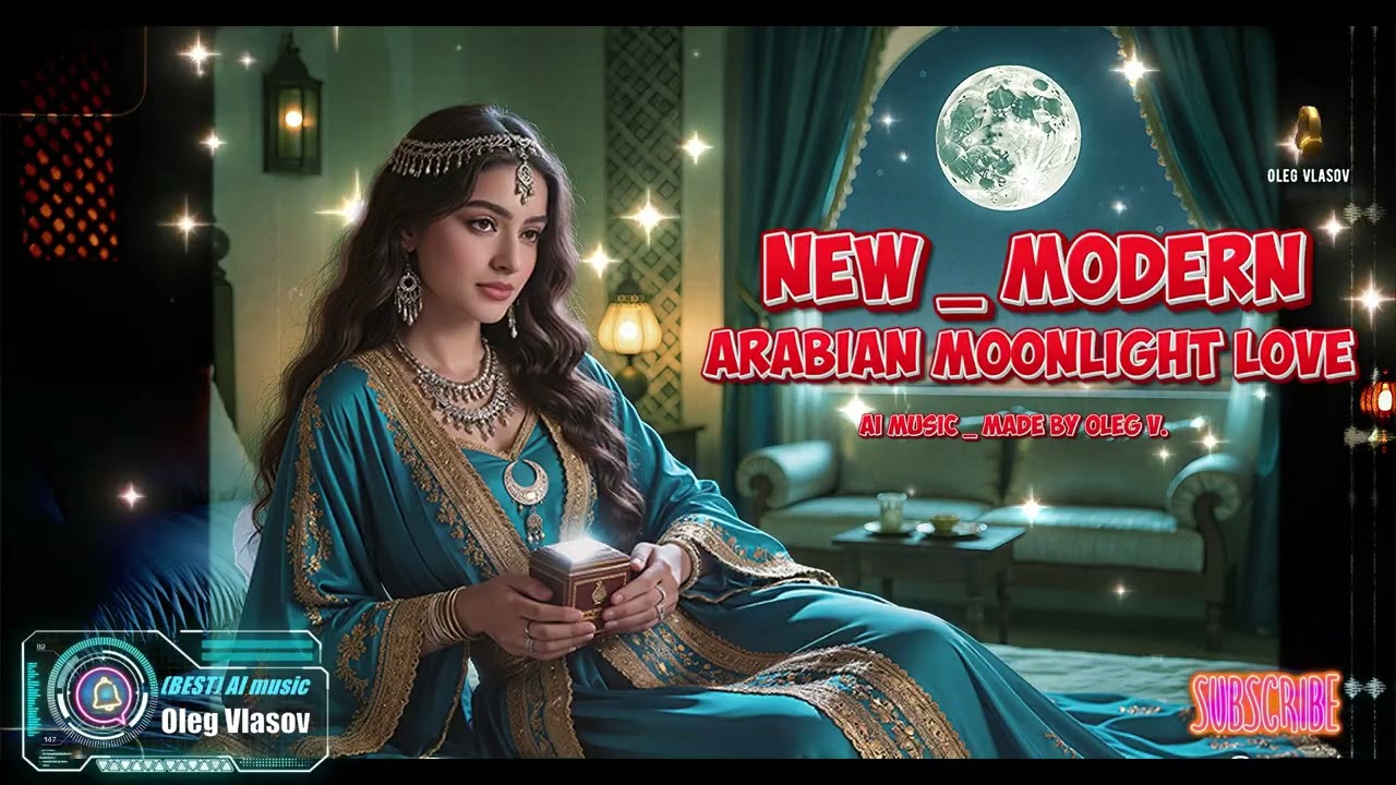 NEW _ Мodern & Oleg Vlasov - Arabian Moonlight Love - 2026 ( AI music _ Made by Oleg V. )