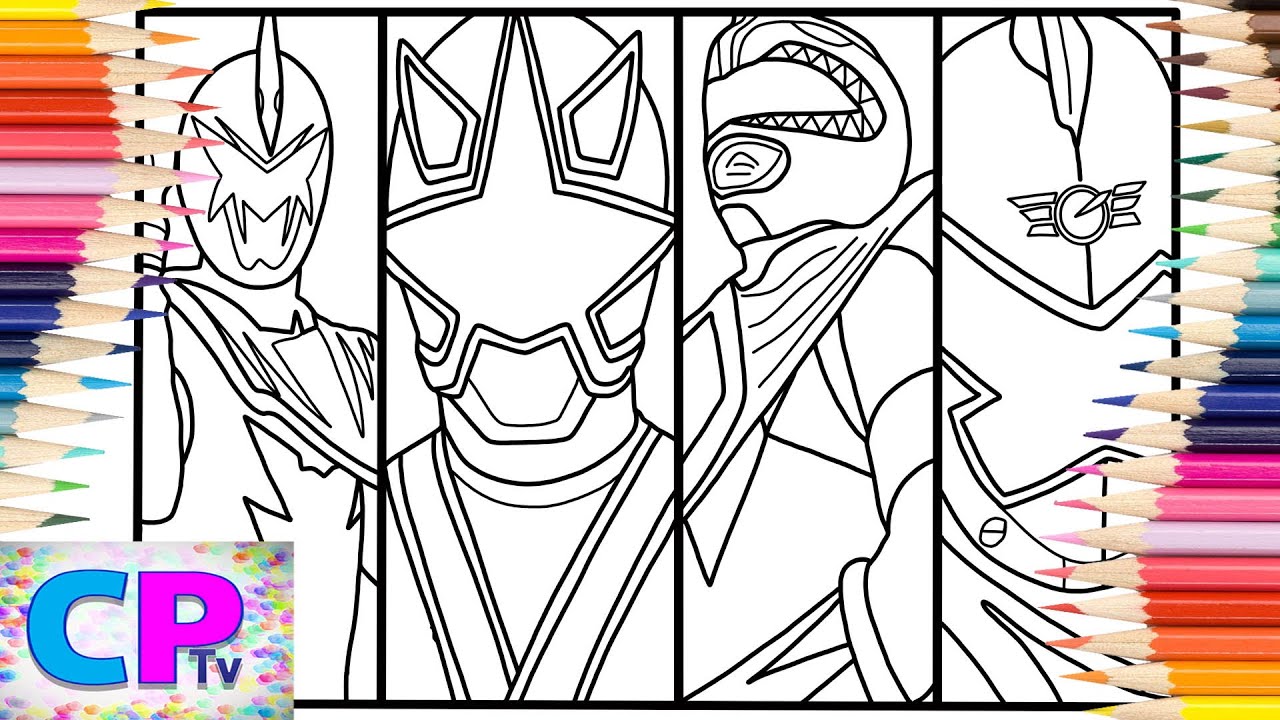 Power Rangers 30th Anniversary Coloring Pages/JJD - A New Adventure (feat. Molly Ann)[NCS10 Release]