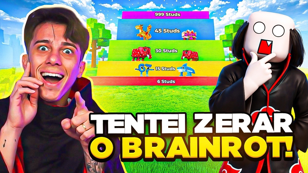 Eu FINALMENTE cheguei no FINAL do Brainrot… e não esperava isso