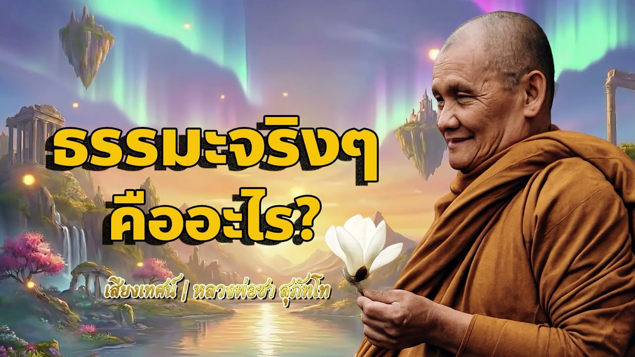 ธรรมะจริงๆ...คืออะไร | หลวงพ่อชา สุภัทโท