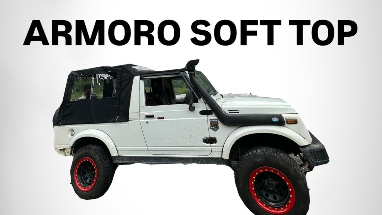 AARMORO soft top install  on my  gypsy  the best soft top for gypsy @Amar4x4 @armoroofficial