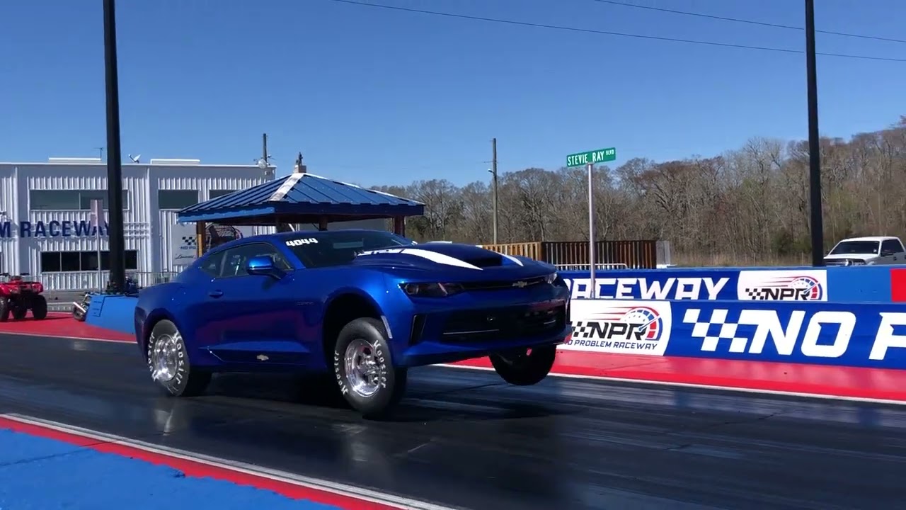 2016 COPO Camaro 1/4 mile pass