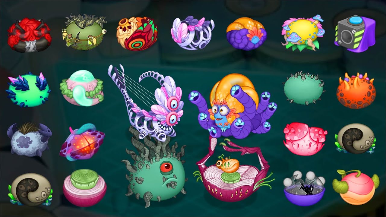 All New Monsters Eggs 2025 (All Sounds & Animations) | My Singing Monsters