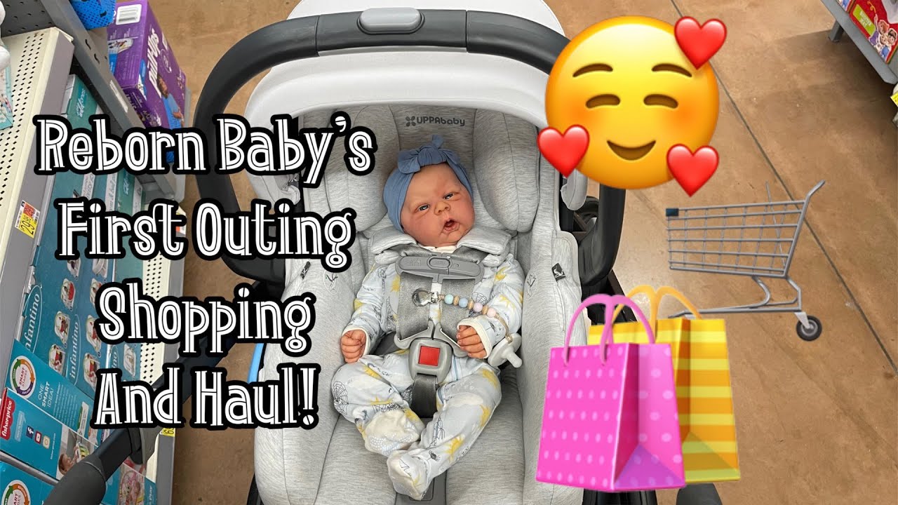 Первый поход новорождённого малыша по магазинам! Marshall's и Walmart
