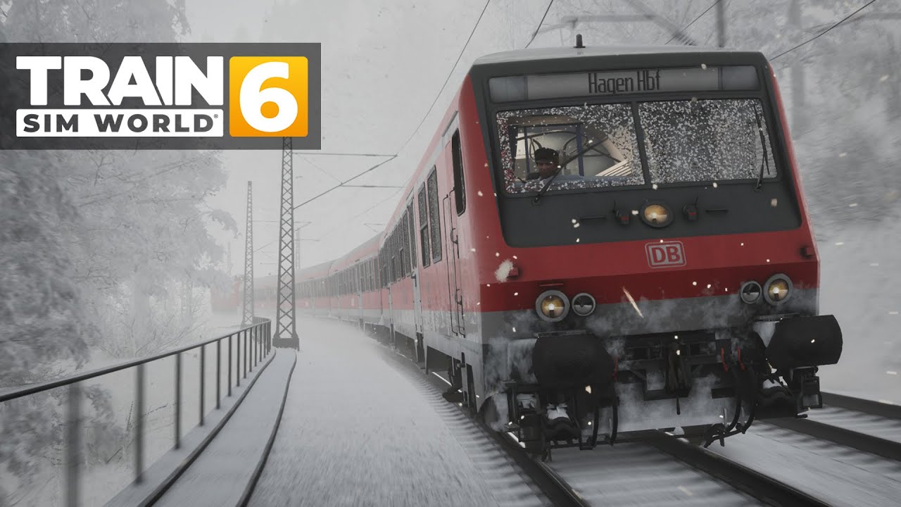 Steuerwagen im WINTER Wonderland | Train Sim World 6 #012 | RB 91 (39168) - Siegen to Hagen Hbf