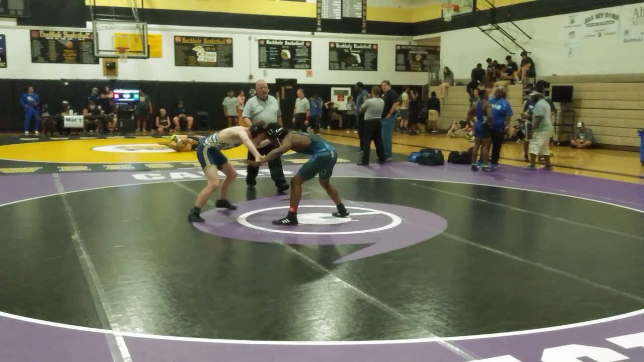 Devante' Wyatt High School wrestler