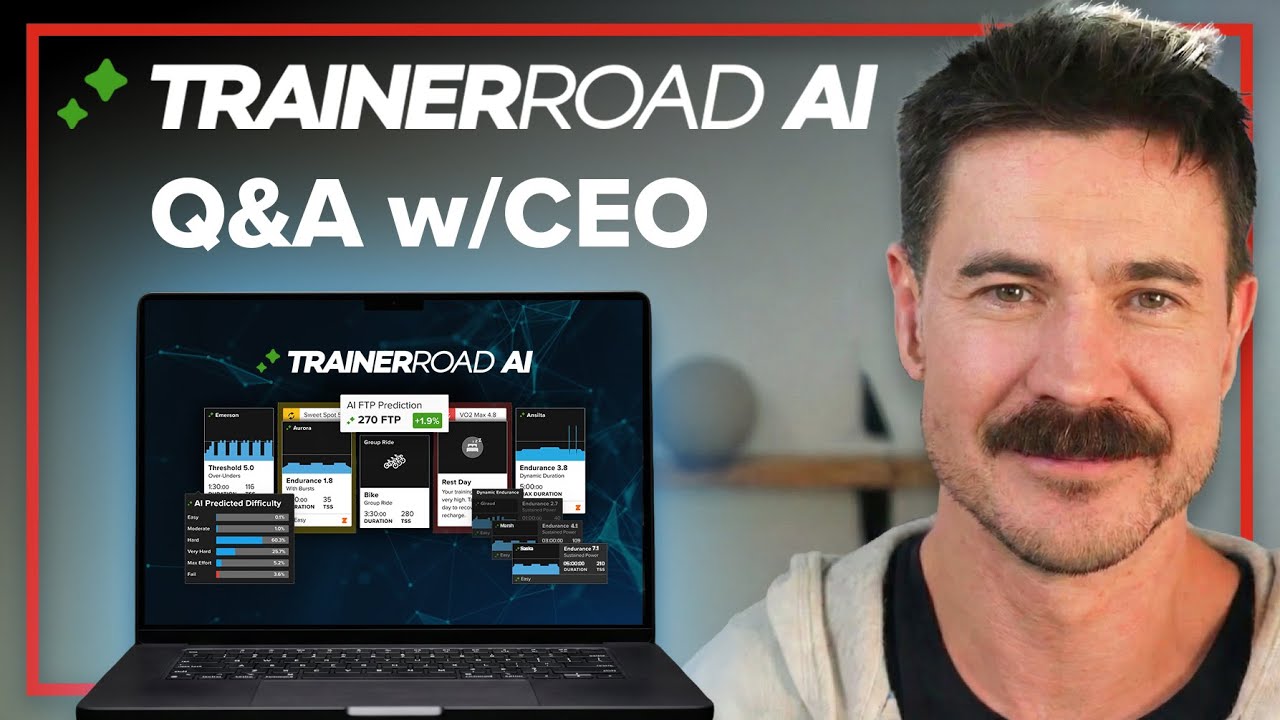 TrainerRoad AI Q&A with CEO Nate Pearson  | Ask a Cycling Coach Podcast 569