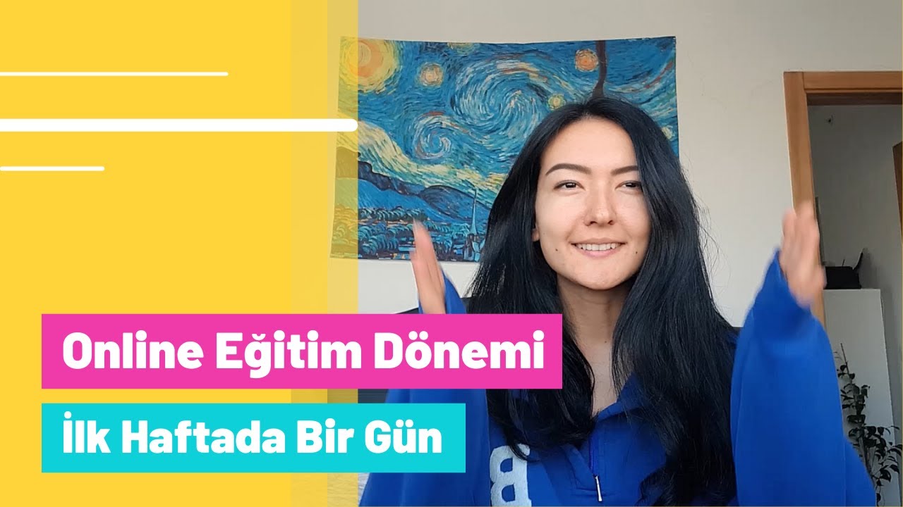Online Eğitim D&ouml;neminde Bir G&uuml;n | Derslerin İlk Haftası VLOG