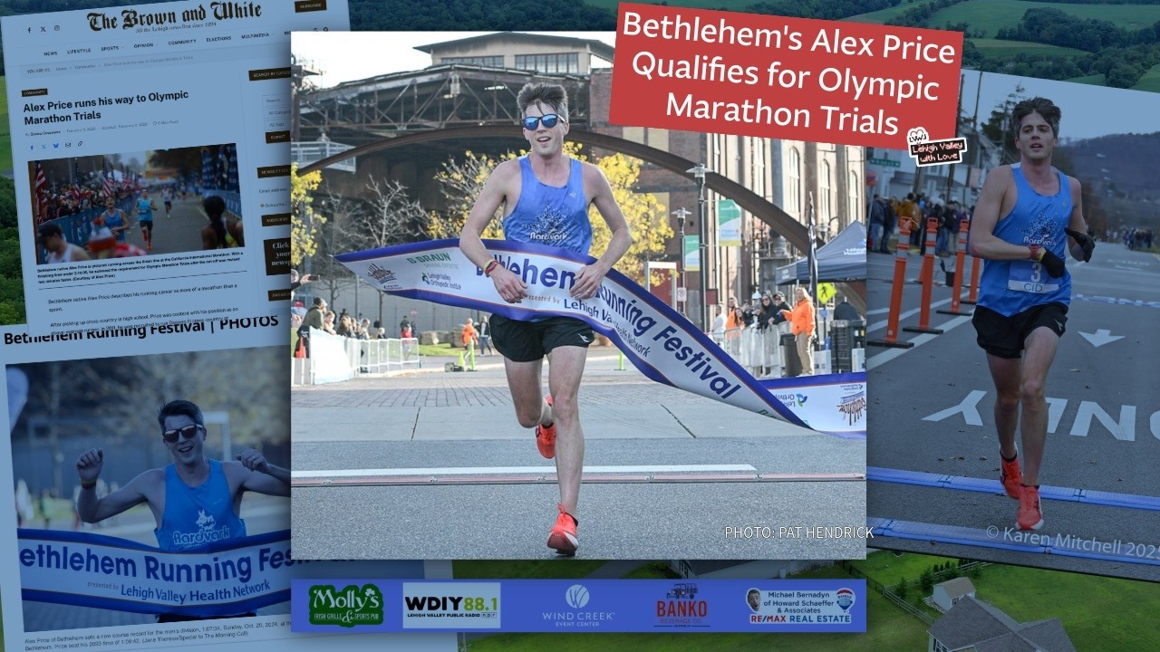 Алекс Прайс, бегун из Бетлехема, прошёл квалификацию на отборочные соревнования к Олимпийским игр...