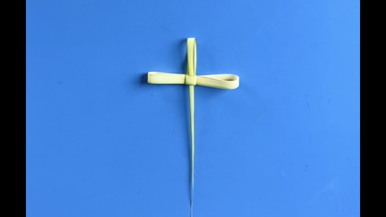 How to Fold Palm Crosses