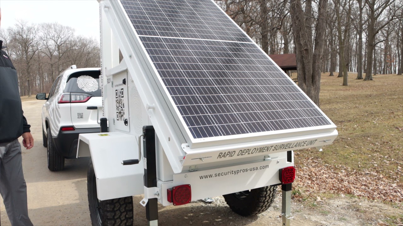 How to Set up the Security Pros Rapid Deployment Trailer.