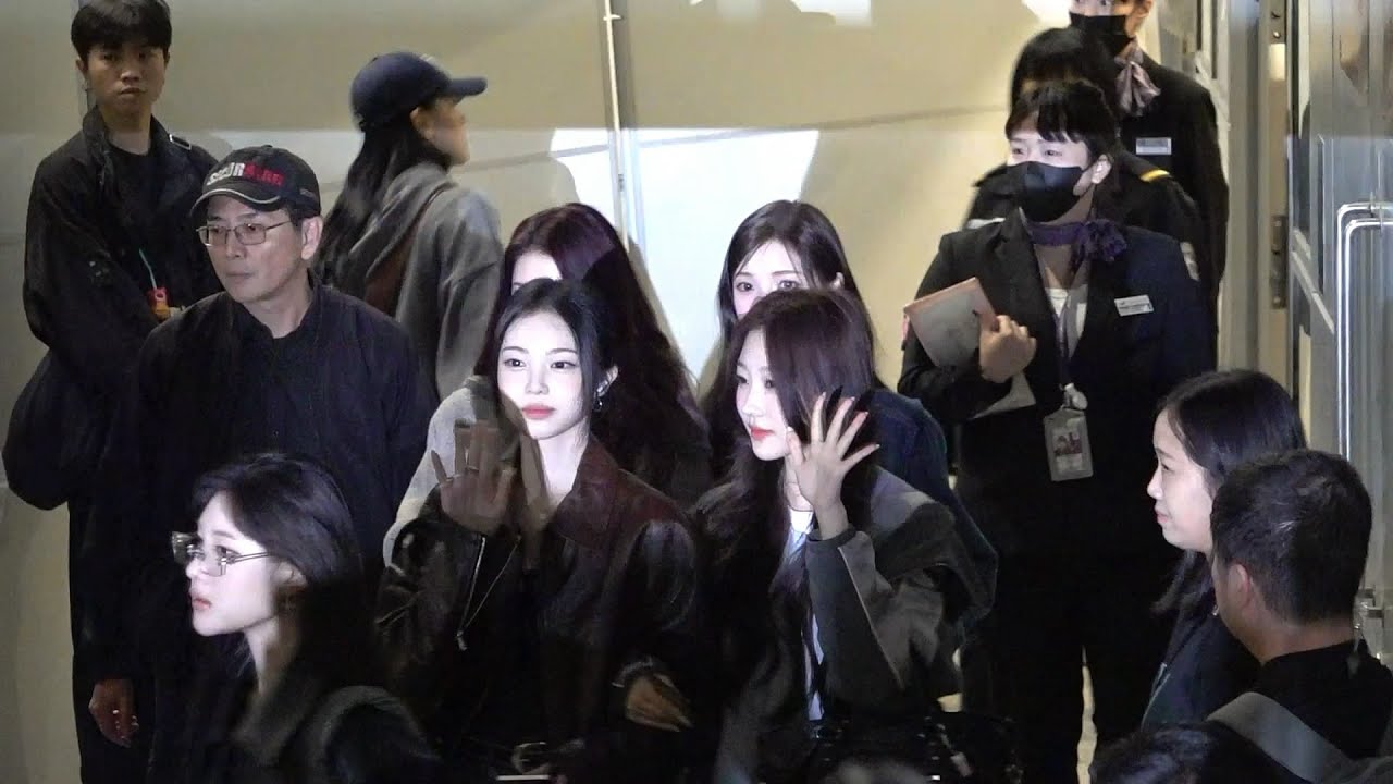 H2H (하투하)｜Hearts2Hearts (하츠투하츠) 香港空港 Hong Kong Airport Arrival 20251125 #MAMA (Korea→Hong Kong)