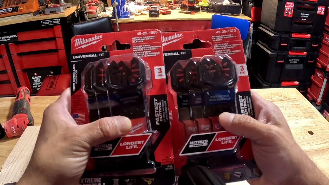 Are the new USA made Milwaukee Nitrus Carbide oscillating blades the best?