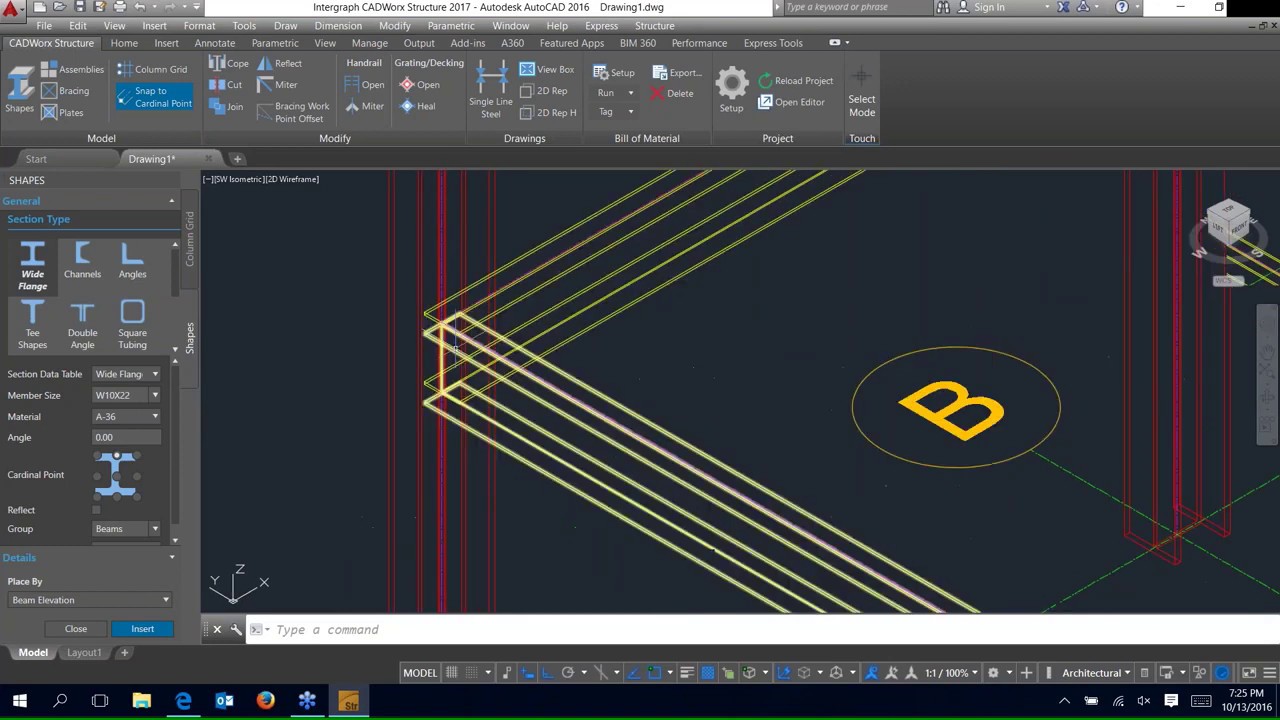 2017 CADWorx Structure Demo