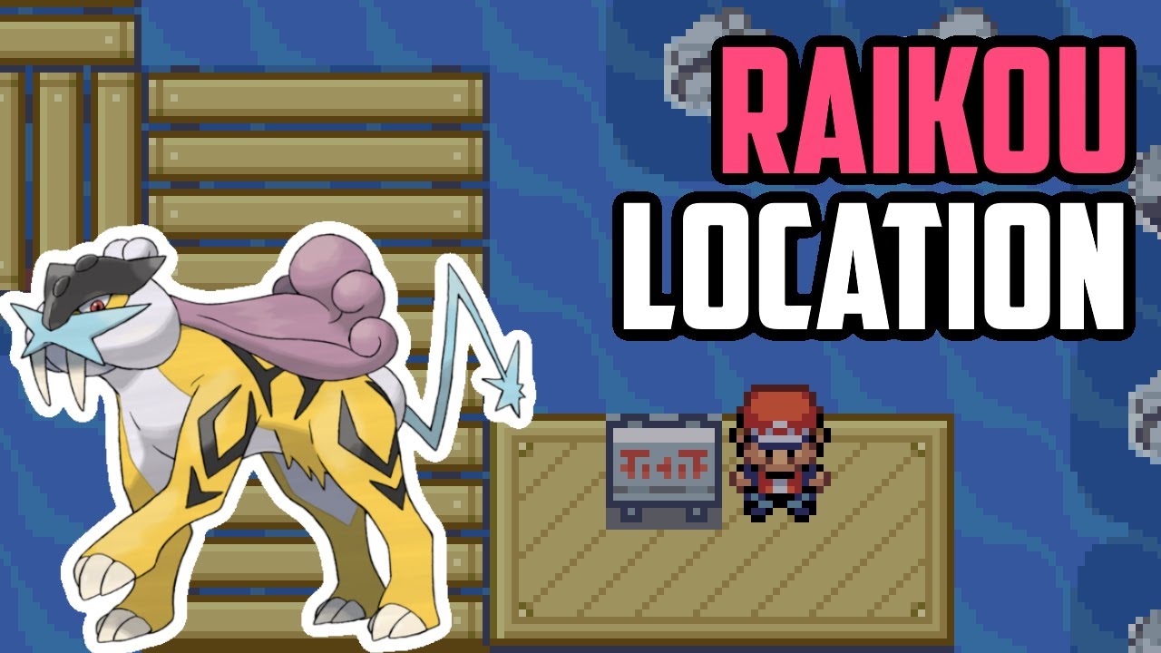 How to Catch Raikou - Pokémon FireRed & LeafGreen
