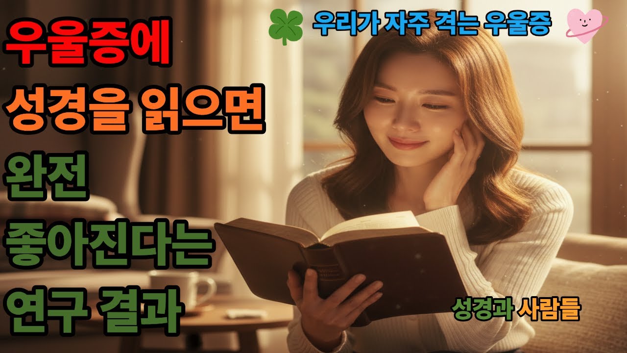 우울증에 성경을 읽으면 아주 좋아요.