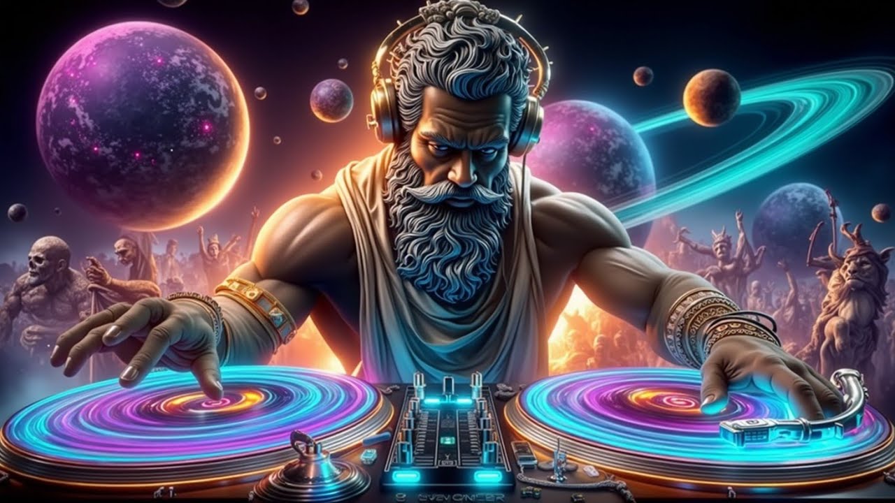 Глубокое Техно-Путешествие ~ Космический DJ-Микс ~ Эфирные Галактические Рейв-Вибрации