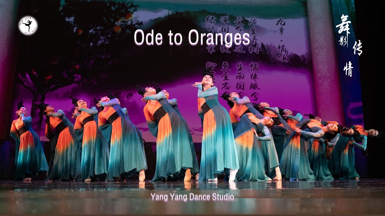 🌺#舞蹈影视 🎀橘   颂（多视角）- YYDS YouTube频道 提供_#YangYang舞蹈工作室表演记录