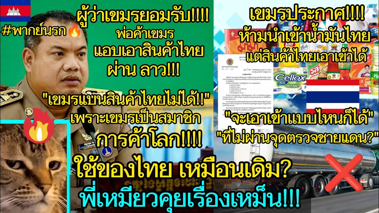 รวมข่าวสารบ้านเมืองเขมร😂🎬เหมียวคุยเรื่องเหม็น!!! 🔥EP.328
