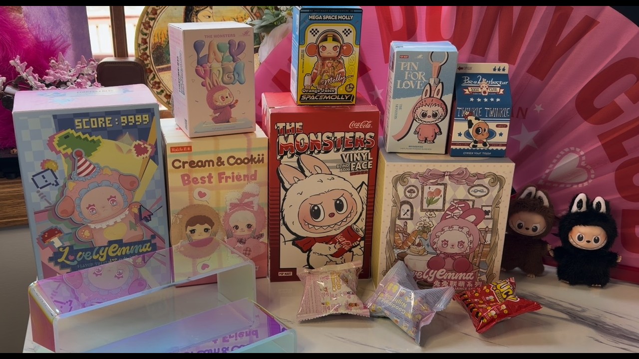 Special blind box unboxing!  Bedazzled Labubu's?!  You gotta see this one!